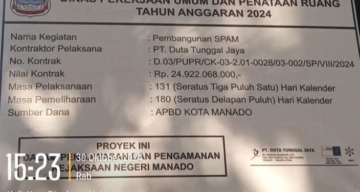 Inakor sorot keterlambatan Proyek spam 24 miliar