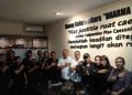 Puluhan Anggota PJS Datangi Polres Minahasa Utara,