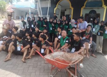 19 sapi di kurbankan oleh jema’ah Masjid Rabbani GPI pada Hari Raya Idul Adha 1445 H