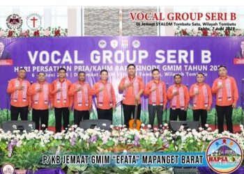 Debut Memukau! Jemaat Efata Mapanget Barat Raih Hasil Terbaik di Penampilan Perdana HAPSA Tombatu 2025