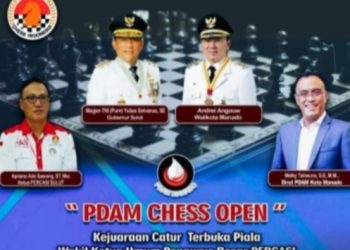 PDAM CHESS OPEN 2025 Titik Mula Kebangkitan Catur Sulawesi Utara