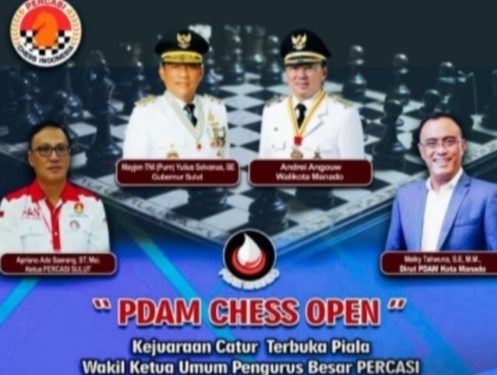 PDAM CHESS OPEN 2025 Titik Mula Kebangkitan Catur Sulawesi Utara