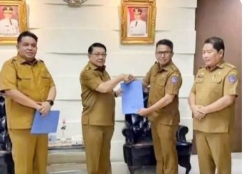 Gubernur Sulut Lantik Denny Mangala sebagai Plh. Kepala Dinas Kominfo