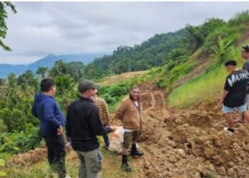 Polemik Lahan perkebunan di Pasoloh Nonahoa, Ratatotok,di kunjungi Tonaas Ishak Tambani