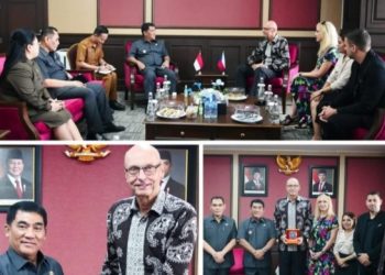 Gubernur Sulut Bahas Investasi Pariwisata dan Pengelolaan Limbah Medis dengan Dubes Ceko