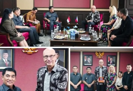 Gubernur Sulut Bahas Investasi Pariwisata dan Pengelolaan Limbah Medis dengan Dubes Ceko