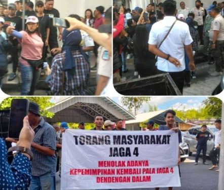 Bentrok Hampir Terjadi Saat Pelantikan Ketling di Manado, Warga Tuntut Transparansi