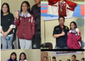 Heaven Kawet, Karateka Muda Modoinding Raih Emas Dunia, Disambut LPK RI Sulut