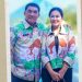 Batik TIFF Sulut: Pesona Gunung Lokon & Danau Linow Tersulam Anggun Karya Ibu Anik Wandriani