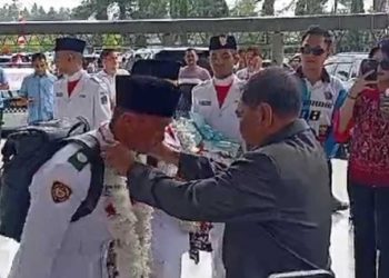 Bianca Lantang dan Firgi Beeg, Kebanggaan Sulut Usai Sukses Jadi Paskibraka Nasional 2025