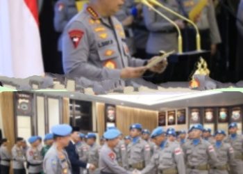 Kapolri Lepas Satgas FPU 7 MINUSCA dalam Misi Perdamaian PBB di Afrika Tengah