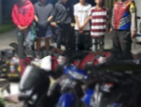 Polsek Mapanget Amankan Balap Liar di Prampatan Transmart: Pelajar Asal Bitung, Airmadidi, dan Manado Diberi Pembinaan