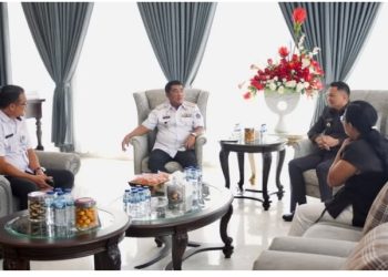 Gubernur Sulut Yulius Selvanus Terima Audiensi Bupati Mitra Ronald Kandoli, Bahas Sinergi Pembangunan Daerah