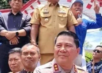 Gubernur Sulut Yulius Selvanus Terima Demo Buruh dengan Dialog dan Doa di Kantor Gubernur