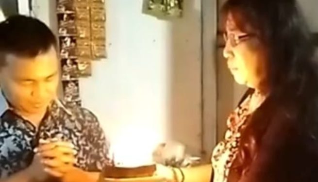 Momen Hangat Ulang Tahun Stevie Tumbelaka dapat kejutan dari Awak Media