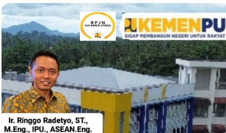 HUT ke-61, Satker PJN Wilayah 1 Tegaskan Komitmen Infrastruktur untuk Sulut Maju