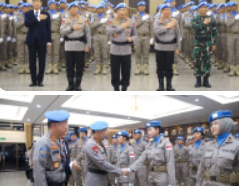 Mengemban Misi Perdamaian: Pelepasan Satgas FPU 7 MINUSCA oleh Polri