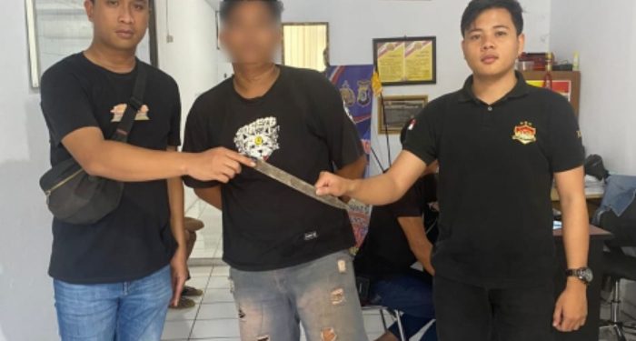 Selang waktu 3 jam, Polres Bitung Amankan Pelaku Penikaman Brutal di Depan Alfamart