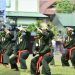 Atraksi Pencak Silat Militer Meriahkan HUT ke-80 TNI di Makodam XIII/Merdeka
