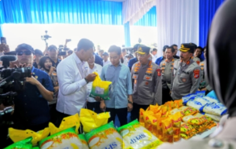 Polri Gelar Gerakan Pangan Murah saat Tanam Serentak Kuartal IV