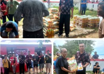 Dinas Perdagangan Minut Gelar Pasar Murah Bersubsidi Di Pulau Bangka,