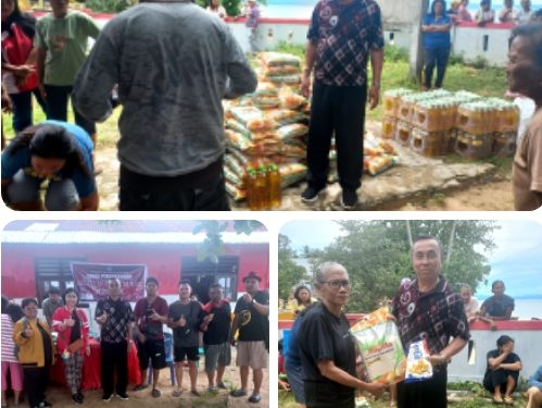 Dinas Perdagangan Minut Gelar Pasar Murah Bersubsidi Di Pulau Bangka,