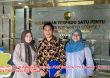 LPK-RI Resmi Gugat PT Econext Ventures Indonesia, Desak Pengembalian Dana Korban Investasi Ilegal