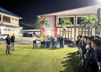 Kapolres Bitung Pimpin Apel Kesiapan PANTERA Presisi, Tekankan Sikap Humanis dalam Pelaksanaan Tugas