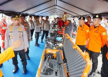 Kapolri Cek Langsung Personel-Sarpras Polda DIY, Pastikan Siap Hadapi Potensi Bencana