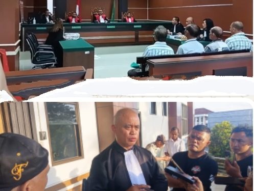 Manado Tunda Sidang PNLahan Desa Sea, Saksi Tidak Hadir