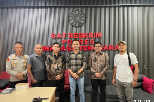 LSM GTI dan kuasa hukum datang mempertanyakan SOP, ini penjelasan dari Kapolres melalui Kasat Reskrim Lutfi.