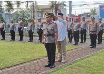 Kapolres Bitung Pimpin Sertijab Kabag SDM, AKP Rusman Mohammad Saleh Resmi Jabat Kabag SDM Polres Bitung