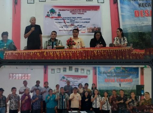 Desa Tiwoho Bersiap Jadi Percontohan Ekowisata Nasional, Mantiri Tegaskan Komitmen Sukseskan Asta Cita Presiden Prabowo