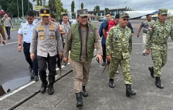 Gubernur Sulut dan Forkopimda Tinjau Langsung Dampak Banjir Bandang di Pulau Siau