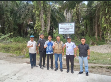 Melalui Program TJSL, PTPN IV Regional II Dukung Pembangunan Infrastruktur Masyarakat Simalungun