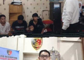 Kasat Reskrim Polresta Manado AKP Elwin Kristanto Jadi Korban Tawuran Di Singkil Saat Pengamanan