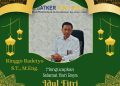 Ringgo mengucapkan “Selamat Hari Raya Idul Fitri 1447 Hijriah, mohon maaf lahir dan batin.