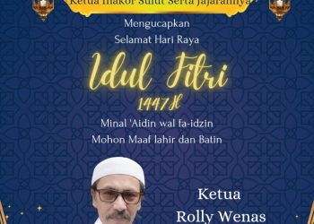 Rolly Wenas dan Jajaran Inakor Sulut Ucapkan Selamat Hari Raya Idul Fitri, Tekankan Semangat Kebersamaan