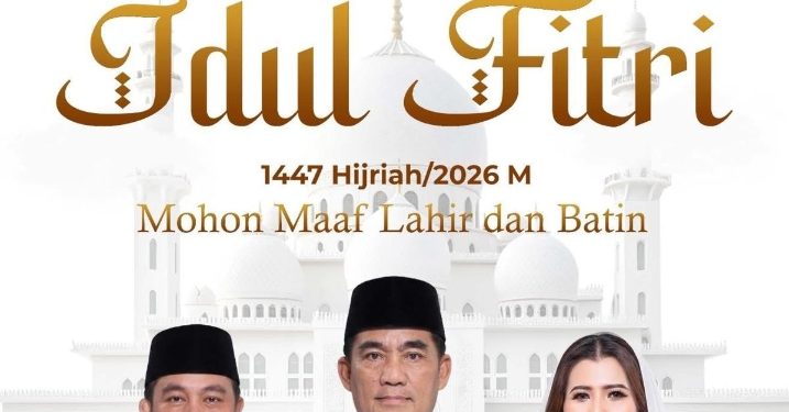Gerindra Sulut Ucapkan Selamat Idul Fitri, Tegaskan Semangat “Torang Samua Basudara”