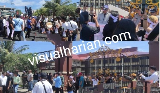 Wartawan Diduga Dipukul Oknum Petinggi Sinode GMIM, Jurnalis Kepung Polda Sulut