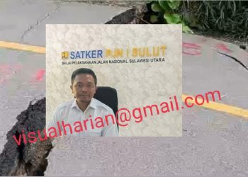 BPJN Sulut Komitmen Bangun Jalan Baru Pasca Longsor, Keselamatan Masyarakat Jadi Prioritas.