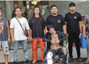 URC POLSEK WANEA DAN POLRESTA MANADO RINGKUS BURON PENGANIAYAAN, SEMPAT MELAWAN SAAT DITANGKAP.